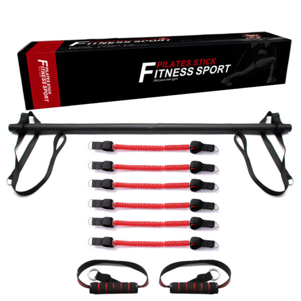 Pilates Bar Kit With Resistance Bands Portable Home Gym Workout Equipment Perfect Stretched Fusion Exercise Bar And Bands - Image 5